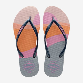 Ciabatte infradito da donna multicolore Havaianas Slim Palette Glow, Brand, SKU p412001326, Immagine 0